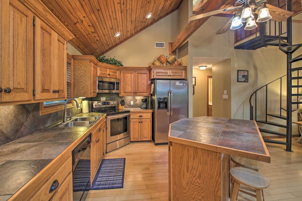 Waterfront Lake Dardanelle Home w/ Dock & Fire Pit