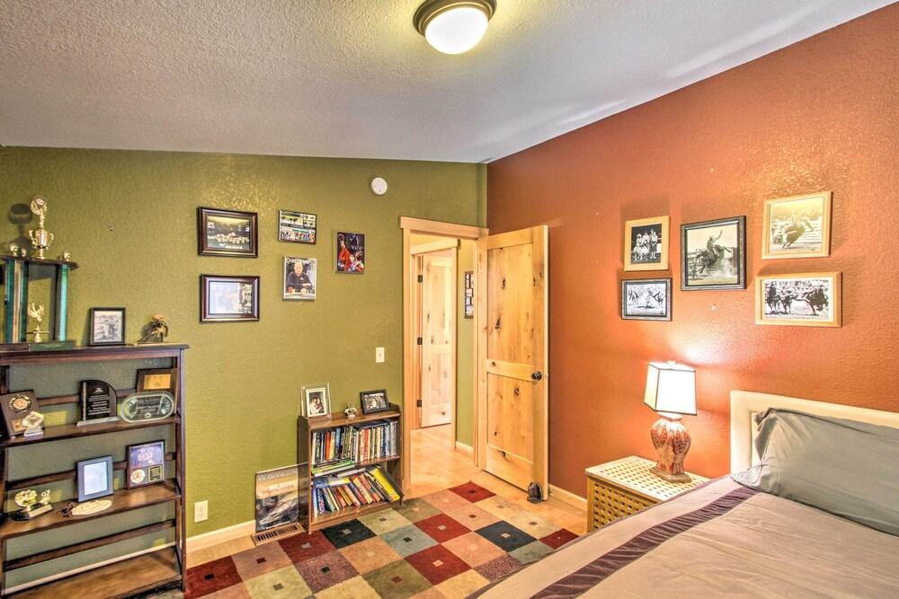 Lakefront Cabin w/ Stunning Mountain Views & Dock!