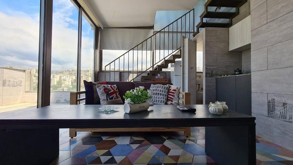 Studio Dbayeh Near Abc Wz Duplex Rooftop, Sea View