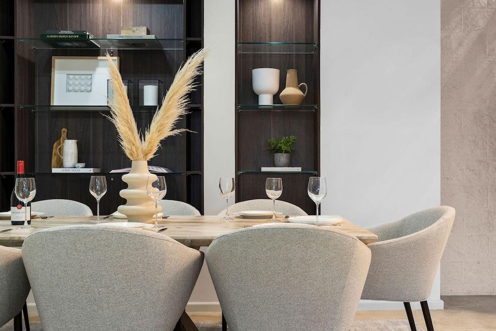 Cliffside Castle With Bay And City Views