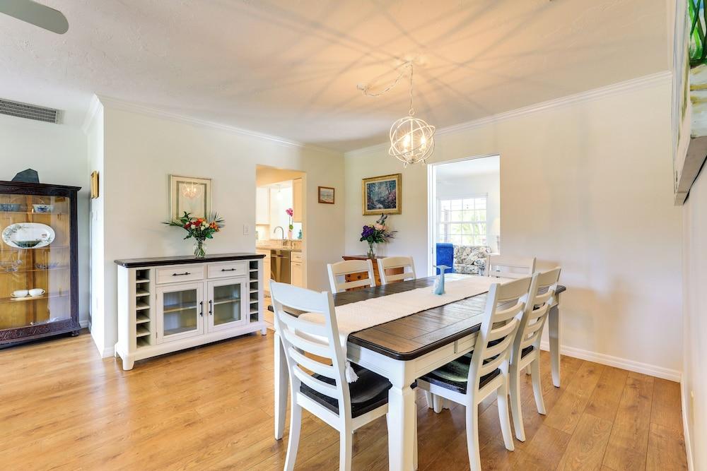 Walk to Beach: Home w/ BBQ & Fire Pit in Bradenton