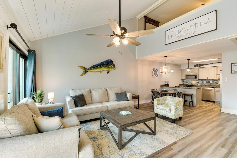Orange Beach Condo w/ Dock: Boater's Paradise!