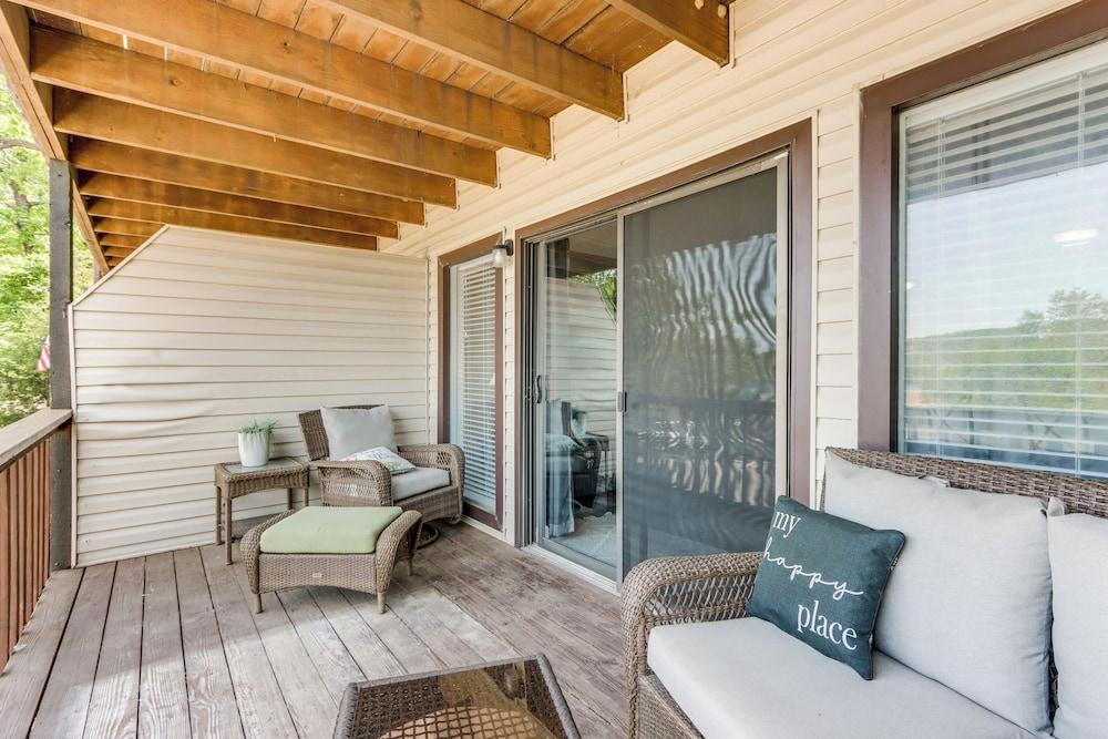 Pool Access & Lake View: Osage Beach Condo!