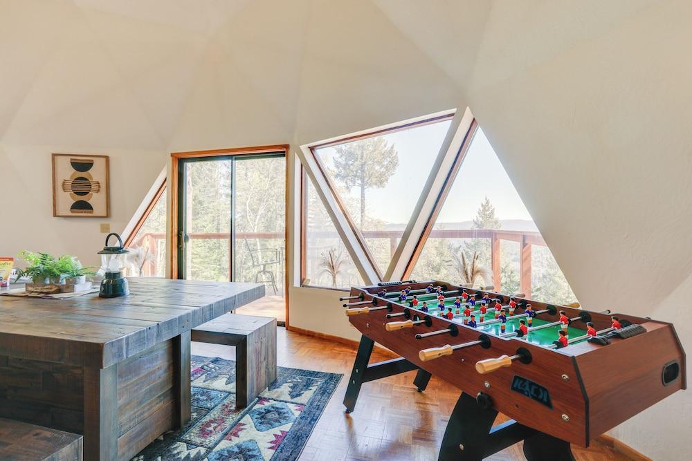 Off-grid Geodesic Dome: Nevada City House w/ Views