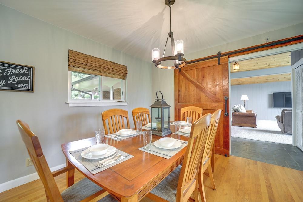 Centrally Located Brevard Home w/ Deck & Fire Pit!