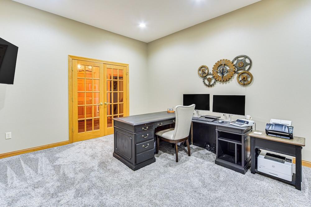 Riverfront Bliss in Rice Lake: Deck, Grill & Hike!