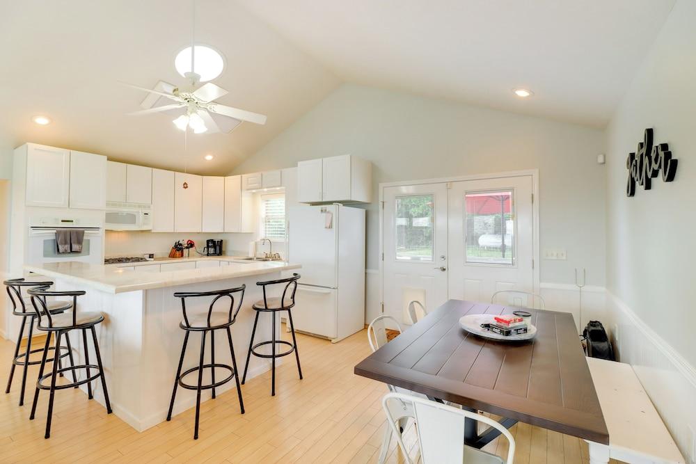 Hike, Fish & Explore: Spacious Yellville Retreat