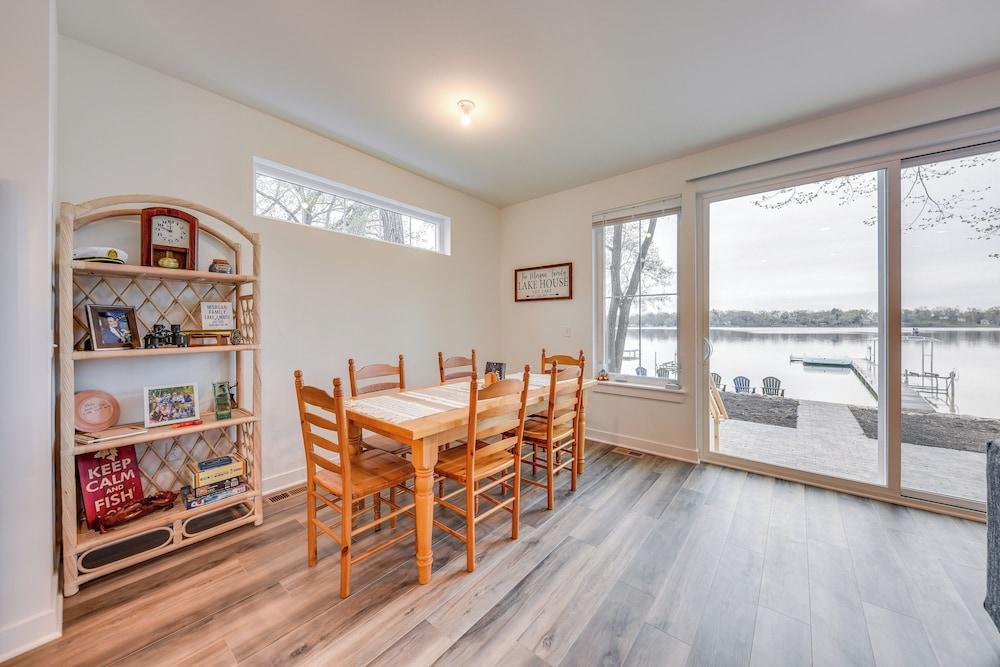 Lakefront Burlington Vacation Rental: Dock + Beach
