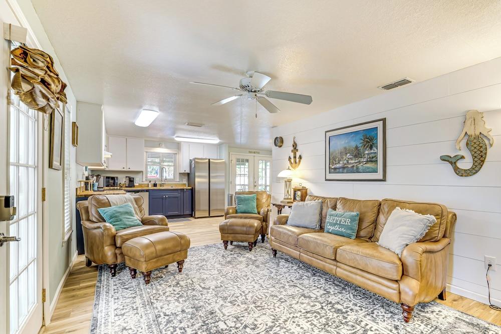 Waterfront Florida Abode w/ Deck, Grill & Fire Pit