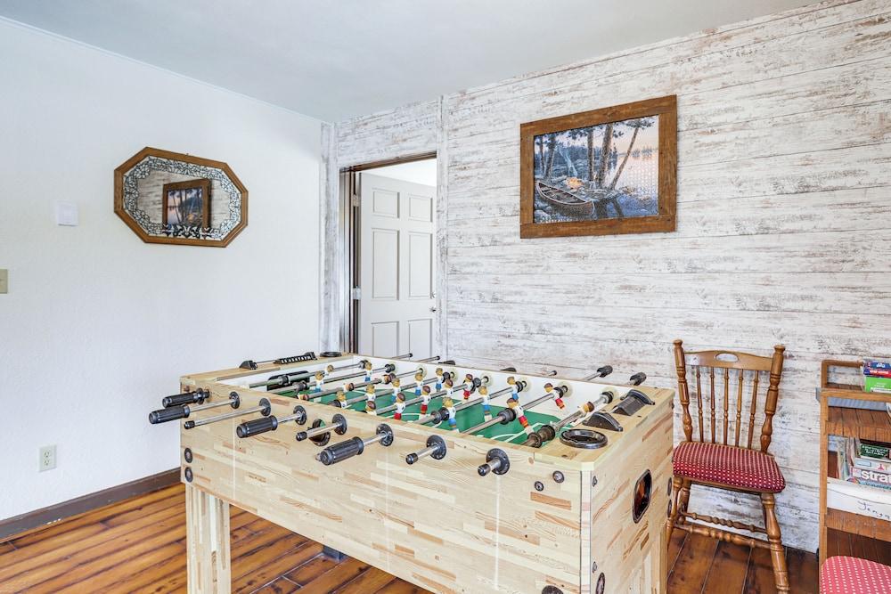 Riverfront Covington Cabin w/ Deck & Fire Pit!