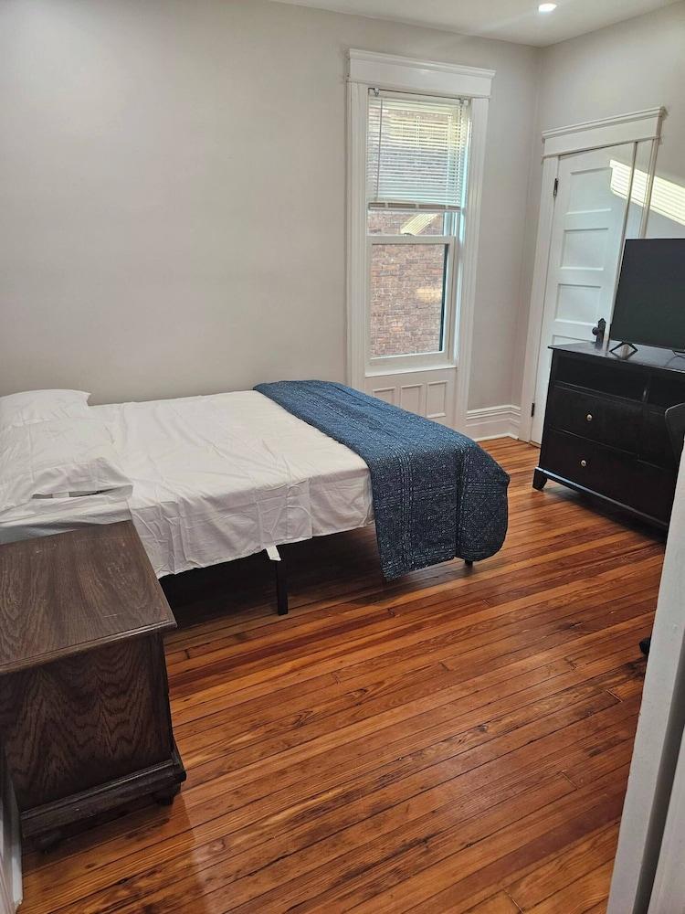 Beautiful Green-door Brownstone